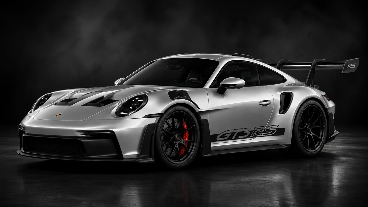 Porsche 911 GT3 RS mit Fokus auf Präzision und Rennstrecke